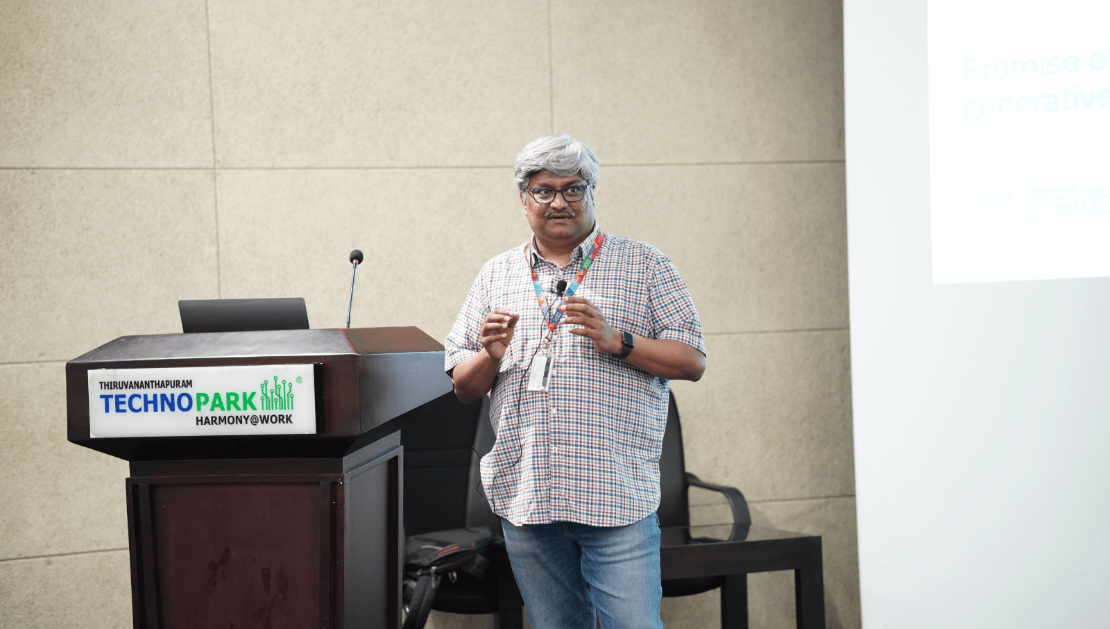 Mr. Srinivasan Muthuswamy, Senior Technical Staff Member at IBM India Software Labs.