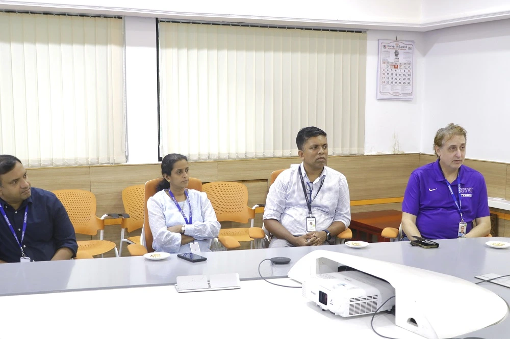 Mr. Jeffrey Scott Boeker, Founder of Kingstone Semiconductor and Managing Director at KaiSemi Control Systems Pvt Ltd.; along with other officials of the company.