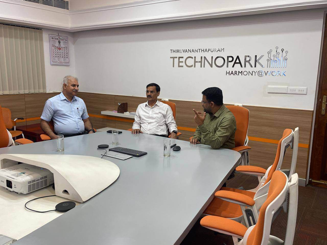 DFCCIL Officials Visit Technopark