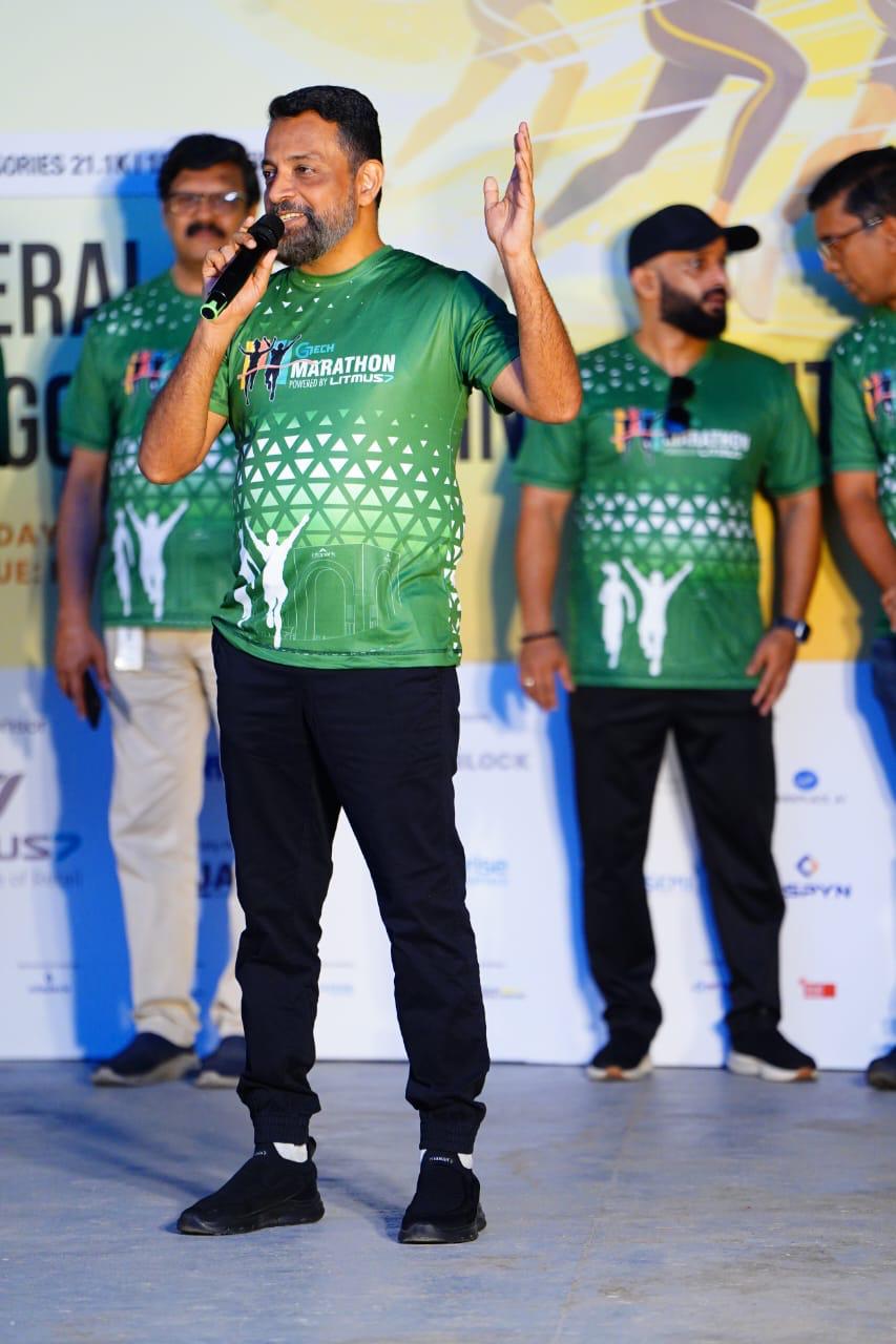 Industry leaders flagged off the festive run, inspiring participants to move together toward a healthier, drug-free future.